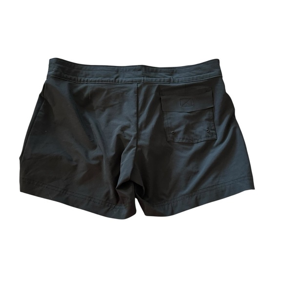 Lands' End Classic Black Swim Shorts - Picture 2 of 3